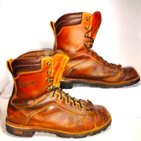 Danner 8" Quarry USA Gore-Tex Waterproof Boots 17315 Mens Size 10 - Picture 2 of 8